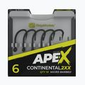 RidgeMonkey Ape-X Continental 2XX Ganci spinati grigi RMT249 2