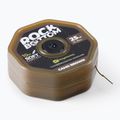 RidgeMonkey leader carpa treccia Connexion Rock Bottom Tungsten Soft Coated Hooklink marrone RMT280
