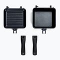 RidgeMonkey Connect Mini Pan & Griddle kit nero MMP PG 3