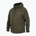 Felpa Fox International Collection Sherpa verde/argento