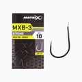 Matrix MXB-3 Ganci a forcella spinati 10 pz. nichel nero