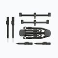 Fox International Black Label QR Pod completo di supporto nero a 3 canne 2
