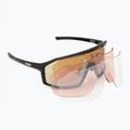 Occhiali da sole Endura Dorado II 3+1+1 nero opaco / tinta fumo / oro pieno a specchio