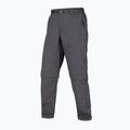 Pantaloni Endura Hummvee Zip Off da uomo grigio