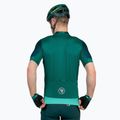 Maglia ciclismo Endura FS260 Print S/S uomo verde smeraldo 4