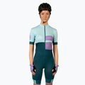 Maglia ciclismo donna Endura FS260 Print S/S viola 2