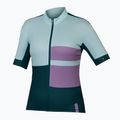 Maglia ciclismo donna Endura FS260 Print S/S viola 9
