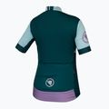 Maglia ciclismo donna Endura FS260 Print S/S viola 10