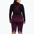 Pantaloncini da ciclismo da donna Endura FS260-Pro DS Bibshort aubergine 2