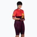 Pantaloncini da ciclismo da donna Endura FS260-Pro DS Bibshort aubergine 3