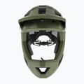 Casco bici Endura Singletrack Full Face Youth verde oliva 2