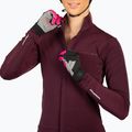 Maglia a maniche lunghe da ciclismo Endura Xtract Roubaix da donna, color melanzana 5