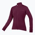 Maglia a maniche lunghe da ciclismo Endura Xtract Roubaix da donna, color melanzana 8