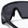 Occhiali da sole Endura Singletrack nero/platino revo smoke/argento chiaro flash mirror 5