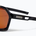 Occhiali da sole Endura Pro SL nero/tramonto revo marrone/argento chiaro flash mirror/ambra 3