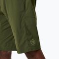 Pantaloncini da ciclismo Endura Hummvee Lite da uomo verde ghillie 5