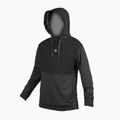 Felpa Endura Trailster Tech da uomo con cappuccio nero