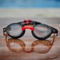 Occhiali da nuoto ZONE3 Volare Streamline Racing nero/rosso 2