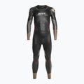 Muta da triathlon ZONE3 Thermal Aspire da uomo nero/grigio/oro/rosso 2