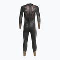 Muta da triathlon ZONE3 Thermal Aspire da uomo nero/grigio/oro/rosso 3