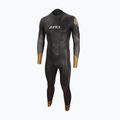 Muta da triathlon ZONE3 Thermal Aspire da uomo nero/grigio/oro/rosso 6