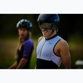 Tuta da triathlon lunga distanza ZONE3 Lava da uomo nero/bianco/rosso 6