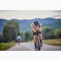 Tuta da triathlon lunga distanza ZONE3 Lava da uomo nero/bianco/rosso 7