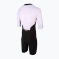 Tuta da triathlon ZONE3 Lava Long Distance Full Zip Uomo nero/bianco/rosso 2