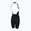 Muta da triathlon da donna ZONE3 Lava Long Distance Trisuit black/white/green 2