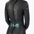 Muta da triathlon ZONE3 Agile da donna nero/rosa/turchese 3