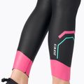 Muta da triathlon ZONE3 Agile da donna nero/rosa/turchese 8