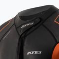 Muta da triathlon ZONE3 Versa Swimrun da uomo nero/arancio/metallo chiaro 3