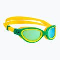 ZONE3 Venator-X Occhialini da nuoto verde/giallo