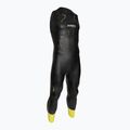 ZONE3 Uomo senza maniche Vision Muta triathlon nero/lime/gun metal