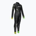 Muta da triathlon Zone3 Adventure per bambini nero/argento/rosso/multi