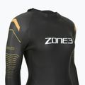 Muta da triathlon donna Zone3 Thermal Aspect Breaststroke 2,5 mm black/orange/yellow 4