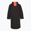 Cappotto ZONE3 Parka oversize in pile polare black/orange 2