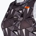 Costume intero da donna ZONE3 OWS Renew Collo alto nero/bianco 3