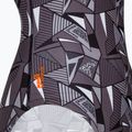 Costume intero da donna ZONE3 OWS Renew Collo alto nero/bianco 4