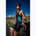 Tuta da triathlon da donna ZONE3 Activate Trisuit nero/turchese 6