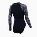 Costume intero donna ZONE3 OWS Renew nero/grigio 2