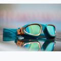 Occhiali da nuoto ZONE3 Vapour verde acqua/rame 8