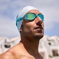 Occhialini da nuoto ZONE3 Attack verde acqua/crema/cacao 7