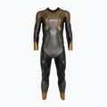 Muta da triathlon da uomo ZONE3 Vanquish-X Limited Edition color canna di fucile/oro 2