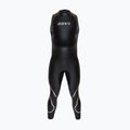 Muta da triathlon uomo ZONE3 Glide Sleeveless Wetsuit black/grey