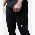 Leggings da allenamento uomo BOXRAW Saddler Compression black 5