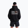 Felpa da uomo BOXRAW Hook Right Goodnight Oversized Hoodie black 4