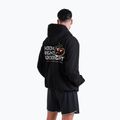 Felpa da uomo BOXRAW Hook Right Goodnight Oversized Hoodie black 5