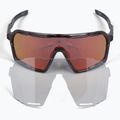Occhiali da sole Endura Pro SL grigio/nero/rosso revo smoke/argento chiaro flash mirror/ambra 5