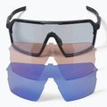 Occhiali da sole Endura Pro SL Photochromic nero/foto argento/blu/viola revo smoke/amber 5